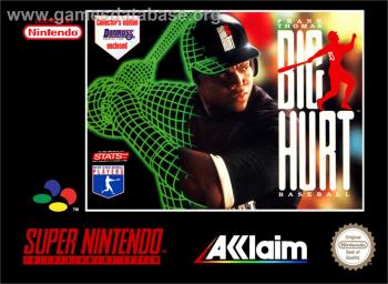 Cover Frank Thomas' Big Hurt Baseball for Super Nintendo